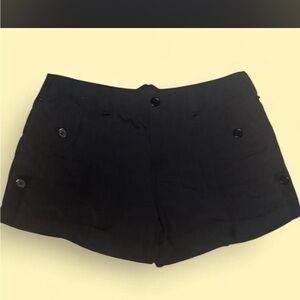 Women’s Classic Black Almost Famous Shorts
Size 4